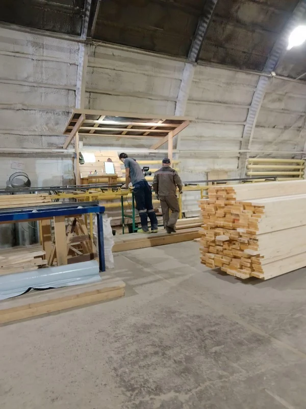 Хотите увидеть своими глазами, как делают клееный брус?